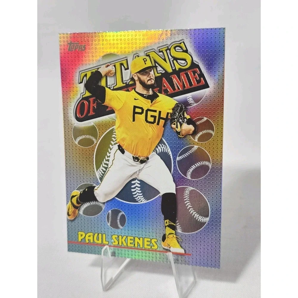 🔥🔥NEW! 2026 Topps Series 1 #TOG-14 Paul Skenes TITANS OF THE GAME - Pirates